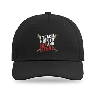 Hit And Steal Baseball baseball cap
