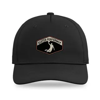 Clutch Performer Dunking Silhouette Basketball baseball cap