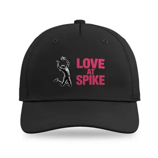Love At Spike Beach Volleyball baseball cap
