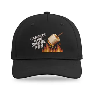 Campers Have Smore Fun Camping baseball cap