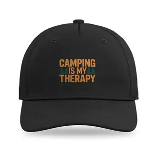 Camping Therapy Nature's Escape Camping baseball cap