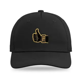Thumbs Up Silhouette Climbing baseball cap