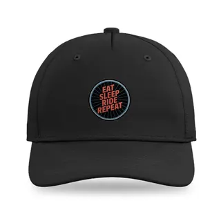 Eat Sleep Ride Repeat Cycling baseball cap