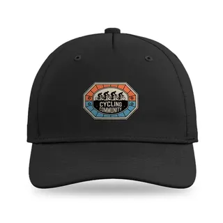 Riders Silhouette Badge Cycling baseball cap