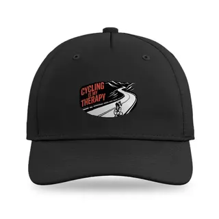 Cycling Is My Therapy Cycling baseball cap