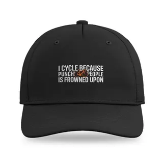 Cycle Instead Of Punching Cycling baseball cap