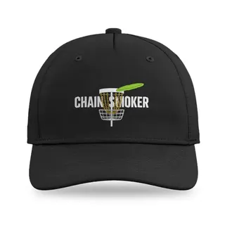 Chain Smoker Disc Golf baseball cap