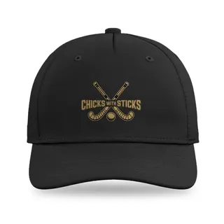 Chicks With Sticks Field Hockey baseball cap
