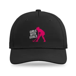 Girls With Goals Field Hockey baseball cap