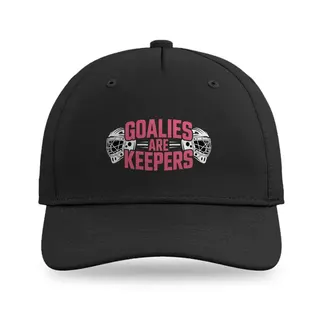 Goalies Are Keepers Field Hockey baseball cap