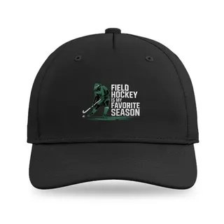 Favorite Season Field Hockey baseball cap