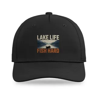 Lake Life Fishing baseball cap
