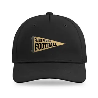 Faith Family Football Football baseball cap