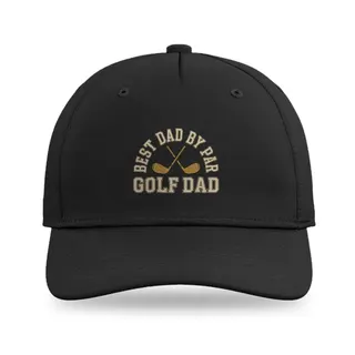 Best Dad By Par Golf baseball cap