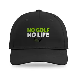 No Golf No Life Golf baseball cap