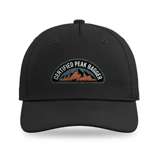 Certified Peak Bagger Hiking baseball cap