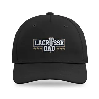 Lacrosse Dad Stick Icon Lacrosse baseball cap