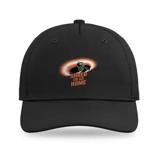 Shred Or Go Home Mountain Biking baseball cap