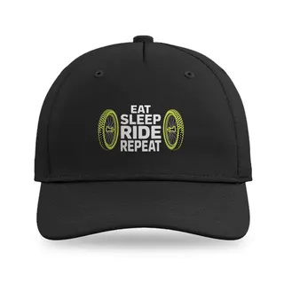 Eat Sleep Ride Repeat Mountain Biking baseball cap