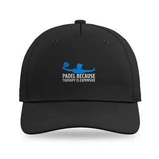 Therapy Is Expensive Padel Tennis baseball cap