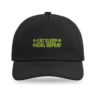 Eat Sleep Padel Padel Tennis baseball cap