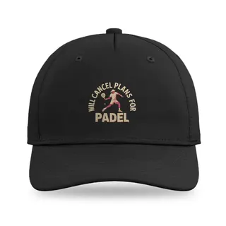 Will Cancel Plans Padel Tennis baseball cap