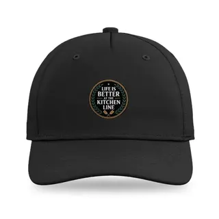 Life Is Better Kitchen Line Pickleball baseball cap