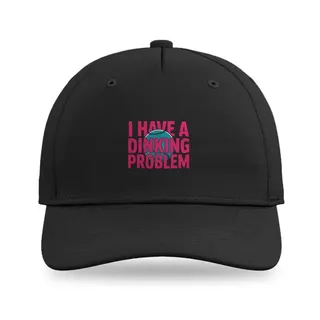 Dinking Problem Pickleball baseball cap