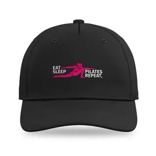 Eat Sleep Repeat Pilates baseball cap