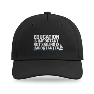 Education Is Importanter Sailing baseball cap