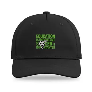 Soccer Is Importanter Soccer baseball cap