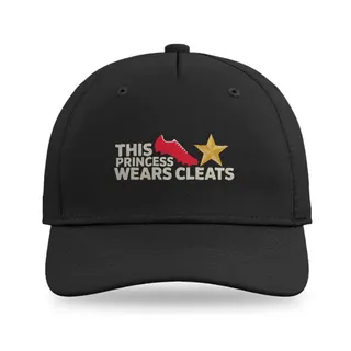 Princess Wears Cleats Soccer baseball cap