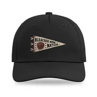 Bleacher Mom Nation Softball baseball cap
