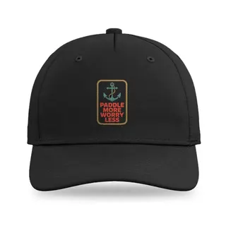 Paddle More Worry Less Stand Up Paddling baseball cap