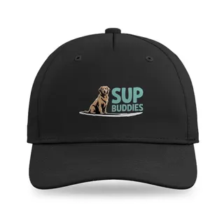 SUP Buddies Dog Stand Up Paddling baseball cap