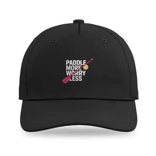 Paddle More Worry Less Stand Up Paddling baseball cap