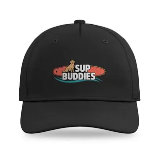 SUP Buddies Dog Stand Up Paddling baseball cap