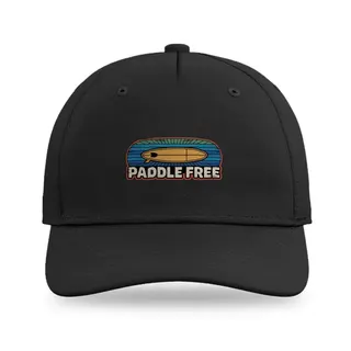 Paddle Free Stamp Stand Up Paddling baseball cap