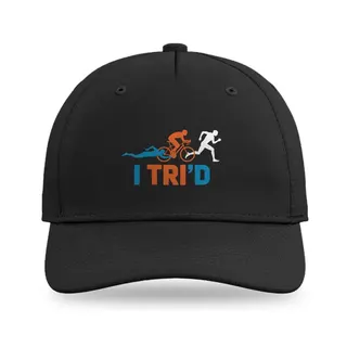 I Tri'd Triathlon baseball cap