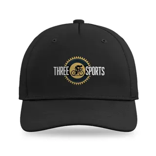 Gear Cog With Sports Text Triathlon baseball cap