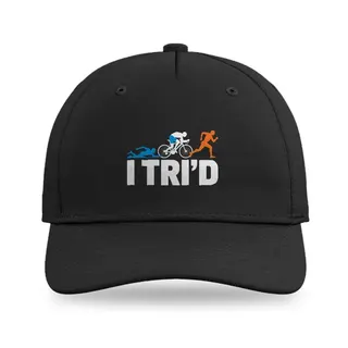 I Tri'd Triathlon baseball cap