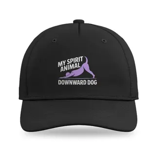 Downward Dog My Spirit Animal Yoga baseball cap