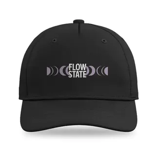 Flow State With Moon Phases Yoga baseball cap