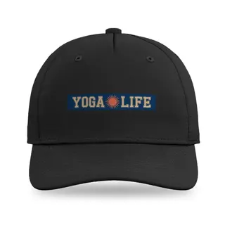 Yoga Life With Sun Symbol Yoga baseball cap