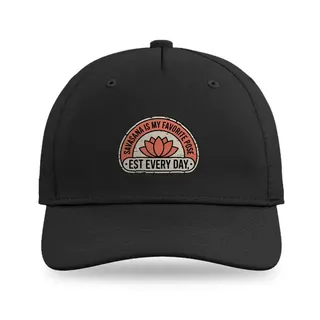 Savasana My Favorite Pose Yoga baseball cap