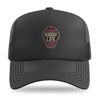 Dugout Life Catchers Mask Baseball trucker hat