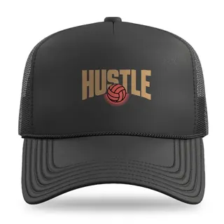 Hustle Beach Volleyball trucker hat