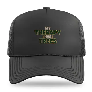 Camping Therapy Camping trucker hat