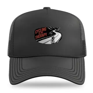 Cycling Is My Therapy Cycling trucker hat