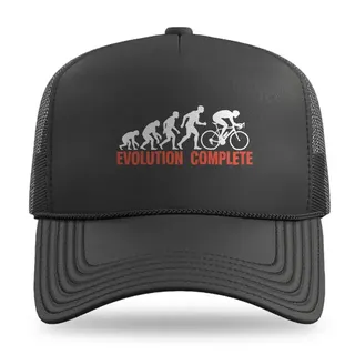 Evolution Complete Cycling Ahead Cycling trucker hat
